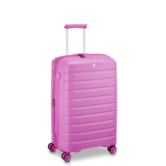 Roncato B-Flying Expandable Trolley 68 spot pink