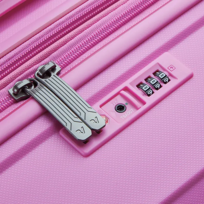 Roncato B-Flying Expandable Trolley 68 spot pink