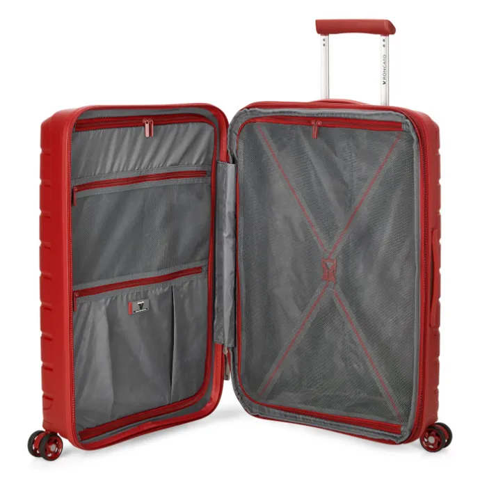 Roncato B-Flying Expandable Trolley 68 rosso