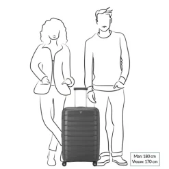 Roncato B-Flying Expandable Trolley 68 blu notte