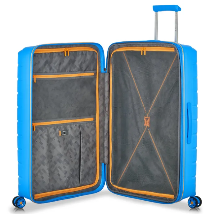 Roncato B-Flying Expandable Trolley 78 spot sky blue