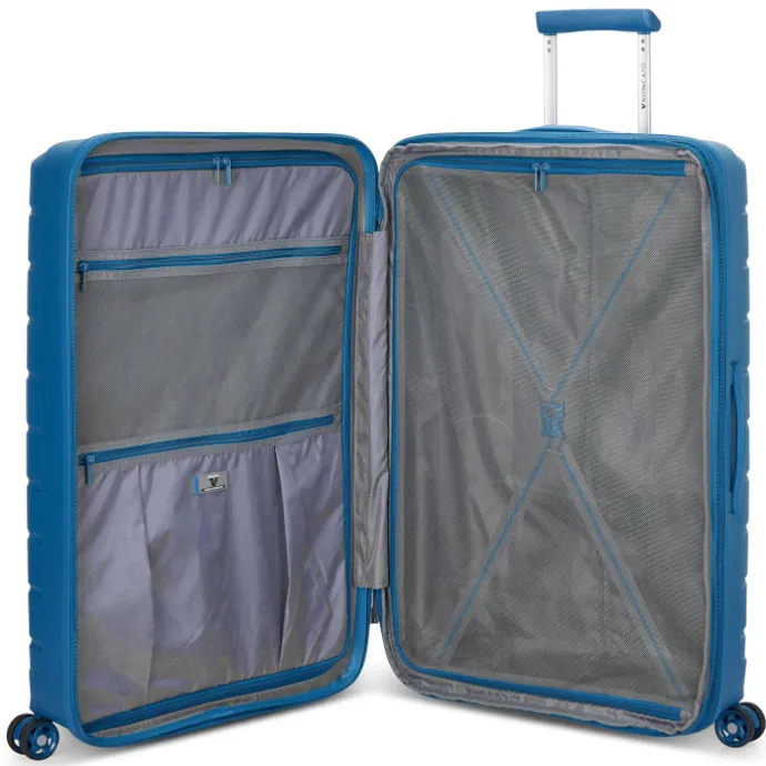 Roncato B-Flying Expandable Trolley 78 denim