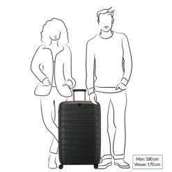 Roncato B-Flying Move Expandable Trolley 78 verde mimetico