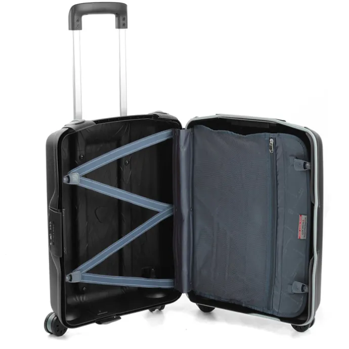 Roncato Light 4 Wiel Cabin Trolley 55 nero