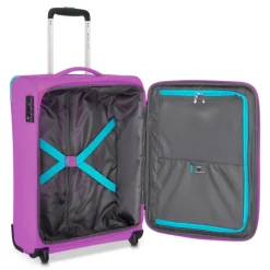 Roncato Lite Soft 2 Wheel Cabin Trolley orchid