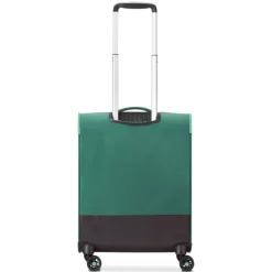 Roncato Lite Soft 4 Wheel Cabin Trolley verde bottiglia