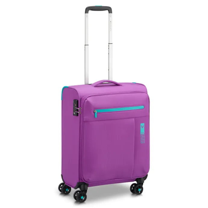 Roncato Lite Soft 4 Wheel Cabin Trolley orchid