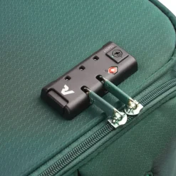 Roncato Lite Soft 2 Wheel Cabin Trolley verde bottiglia