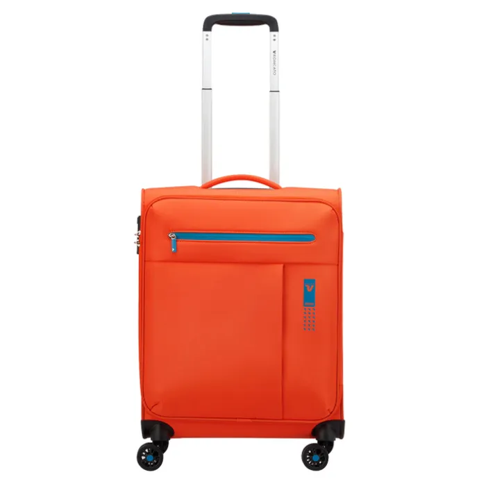 Roncato Lite Soft 4 Wheel Cabin Trolley brilliant orange