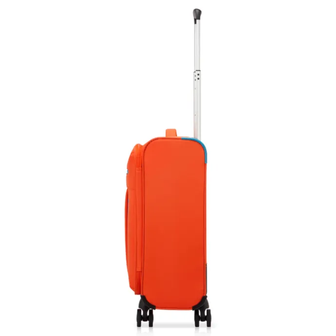 Roncato Lite Soft 4 Wheel Cabin Trolley brilliant orange