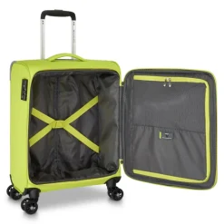 Roncato Lite Soft 4 Wheel Cabin Trolley cyber lime