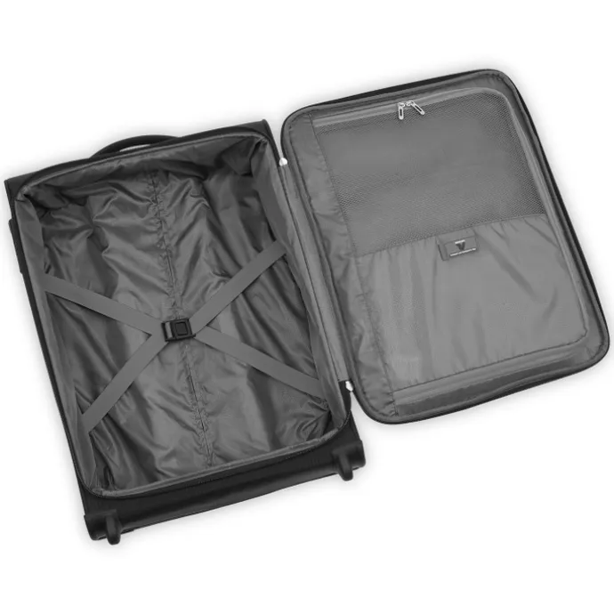 Roncato Lite Soft 2 Wheel Cabin Trolley nero fumo