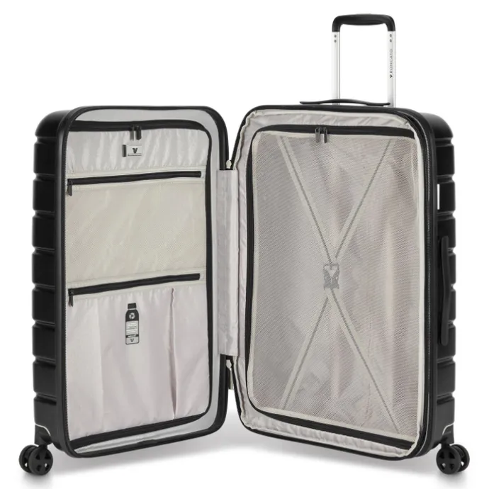 Roncato ReLIFE Expandable Trolley 73 Detachable Wheels nero