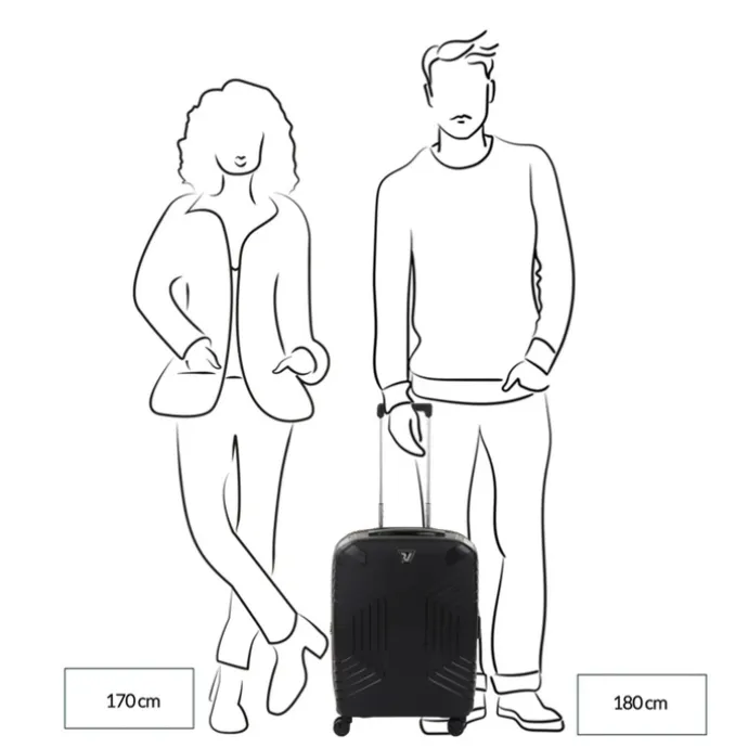 Roncato Ypsilon 4.0 Expandable Trolley with USB 55 burgundy