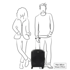 Roncato Ypsilon 4.0 Expandable Trolley with USB 55 blu notte