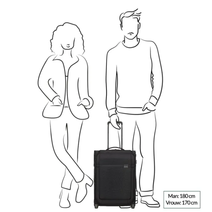 Samsonite Airea Upright 55 Exp Toppocket black