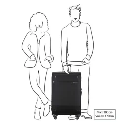 Samsonite Base Boost Spinner 78 Expandable navy blue
