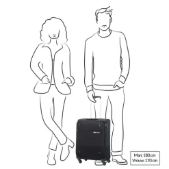 Samsonite Base Boost Spinner 55 Length 40 black