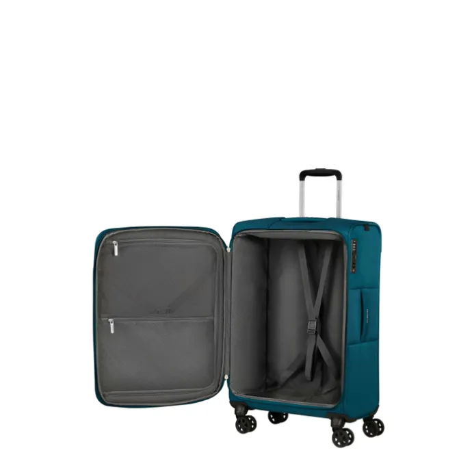 Samsonite Base Breeze Spinner 67/24 Expandable petrol blue