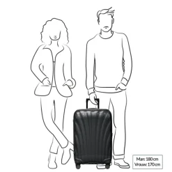 Samsonite C-Lite Spinner 69 black