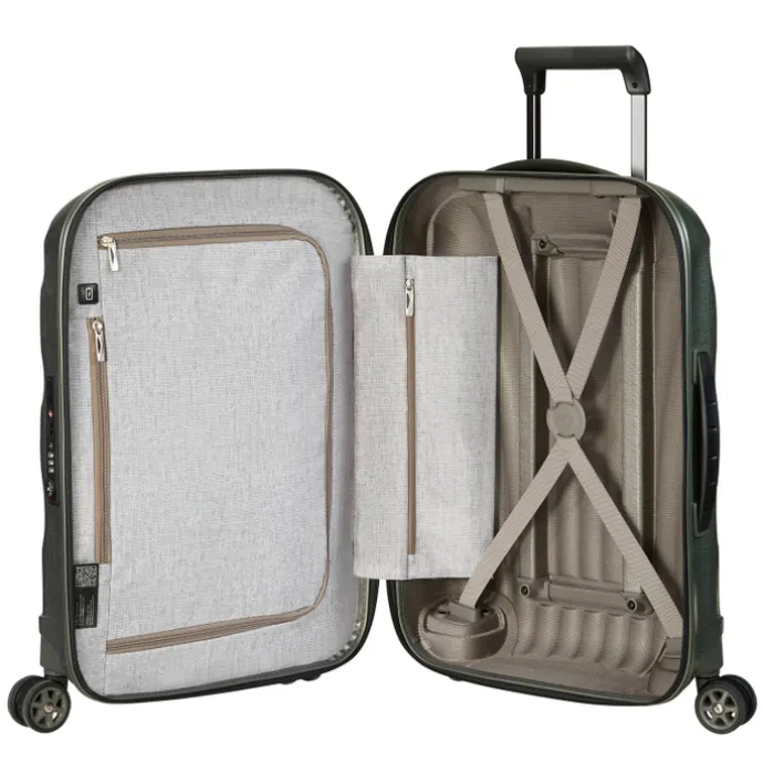 Samsonite C-Lite Spinner 55 metallic green
