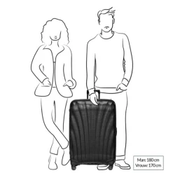 Samsonite C-Lite Spinner 81 black