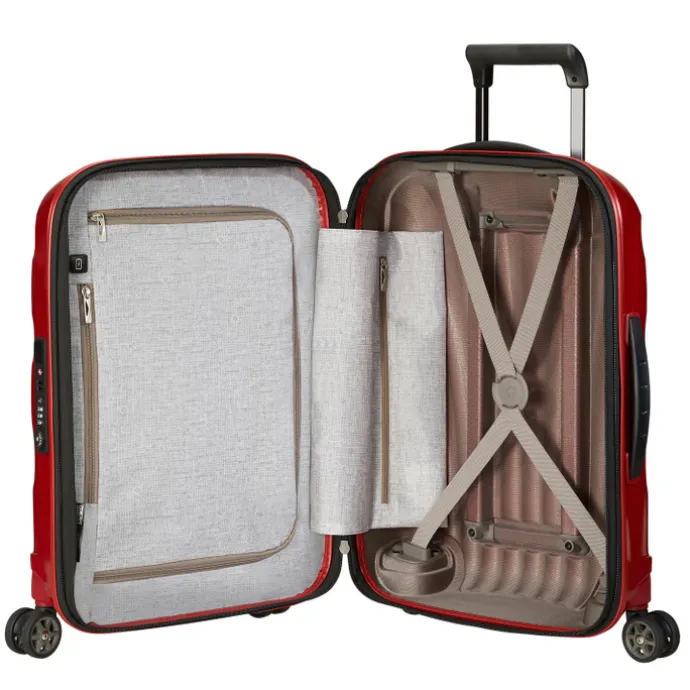 Samsonite C-Lite Spinner 55 Exp chili red