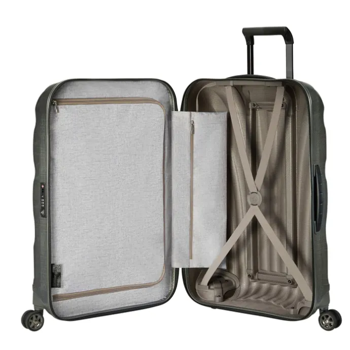 Samsonite C-Lite Spinner 75 metallic green