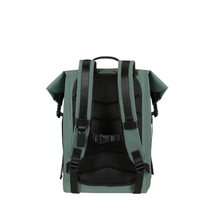 Samsonite Coatify Biz IPX4 Rolltop Backpack 15.6" green