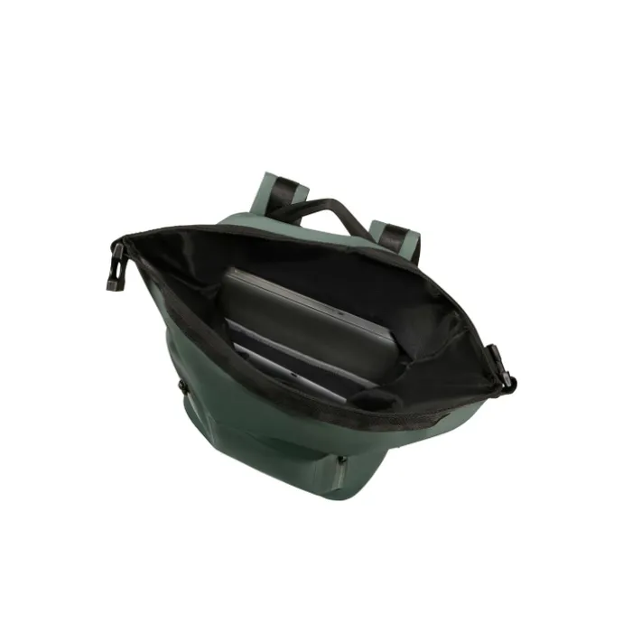 Samsonite Coatify Biz IPX4 Rolltop Backpack 15.6" green