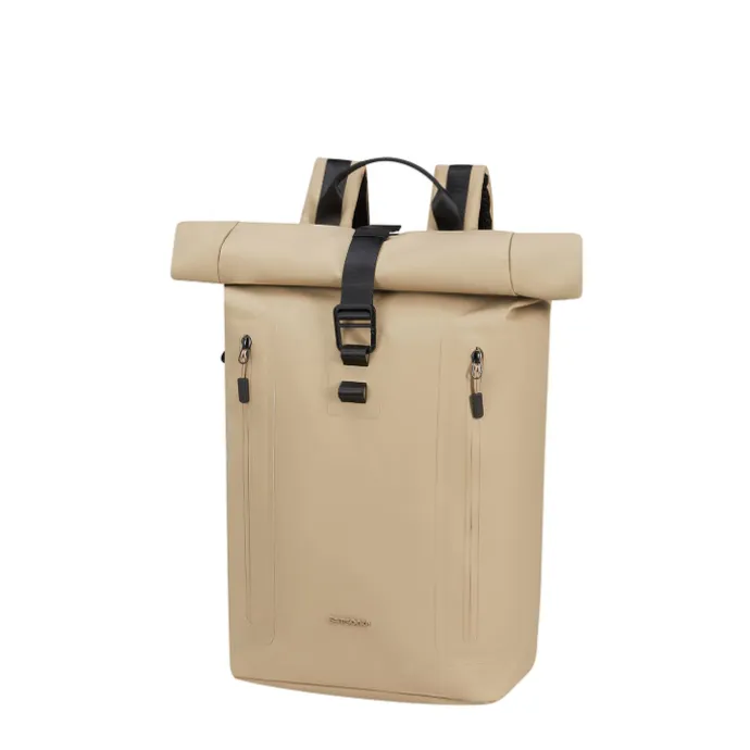 Samsonite Coatify Biz Rolltop Backpack 15.6" sand