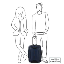 Samsonite Ecodiver Duffle/Wheels 55 blue nights