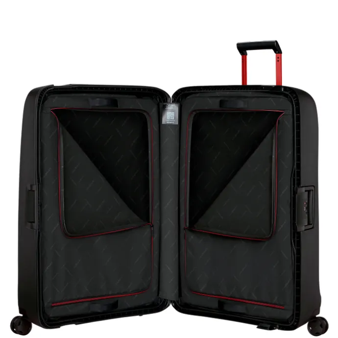 Samsonite Essens Spinner 81 charcoal/red