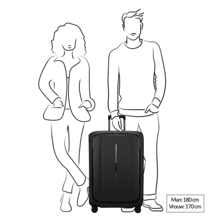 Samsonite Essens Spinner 75 graphite