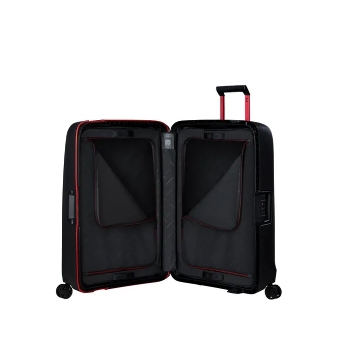 Samsonite Essens Spinner 75 charcoal/red