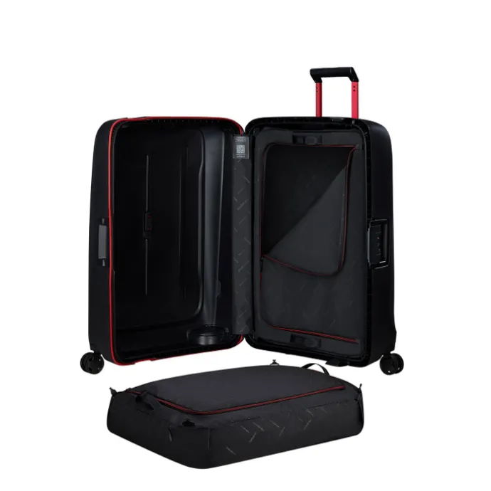 Samsonite Essens Spinner 75 charcoal/red