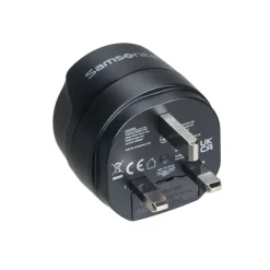 Samsonite Global Travel Accessories Europe To UK Adaptor black