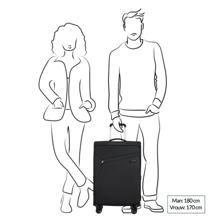 Samsonite Litebeam Spinner 66 EXP climbing ivy