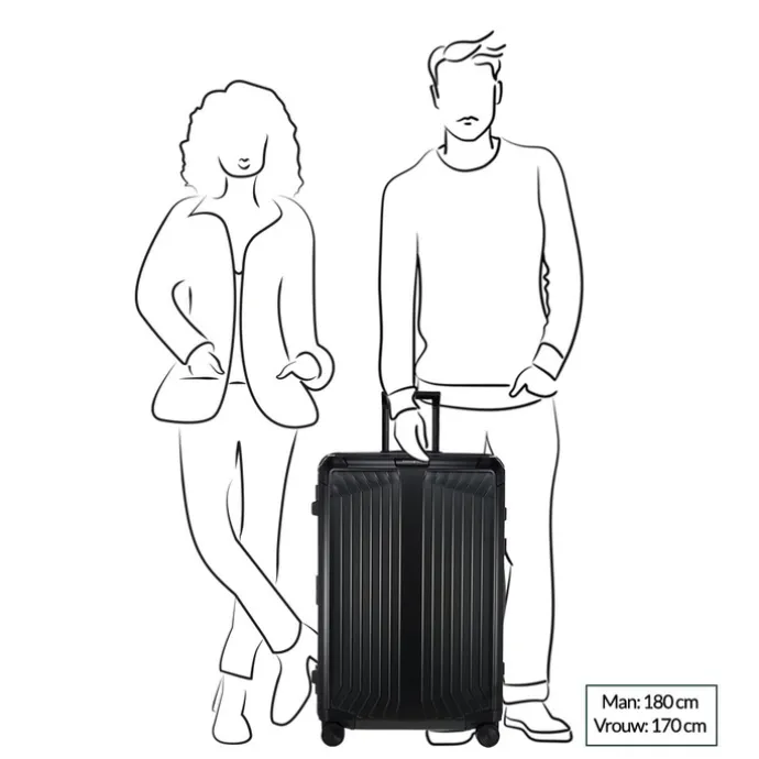 Samsonite Lite-Box Alu Spinner 76 aluminium
