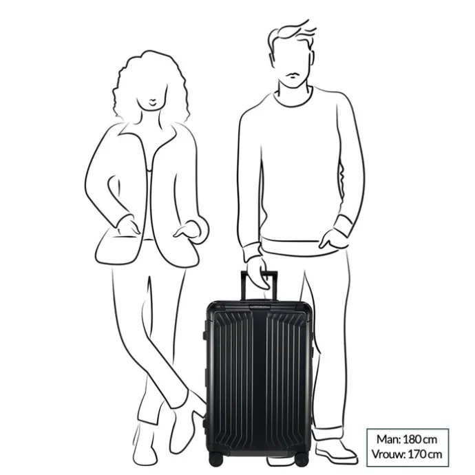 Samsonite Lite-Box Alu Spinner 69 aluminium