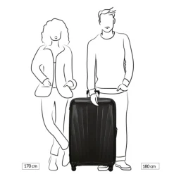 Samsonite Major-Lite Spinner 84 black
