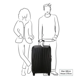 Samsonite Major-Lite Spinner 77 midnight blue