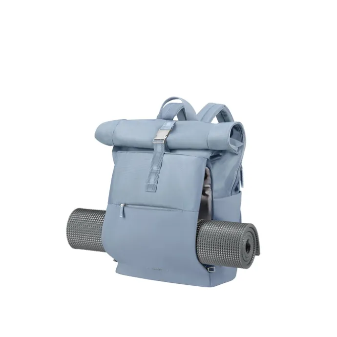 Samsonite 4Pack Laptop Rolltop Backpack 15.6" dusty blue