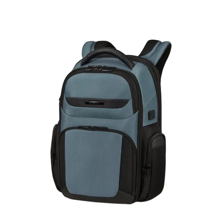 Samsonite Pro-DLX 6 Backpack 15.6" 3Vol Expandable dusty blue