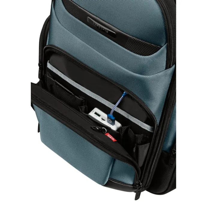 Samsonite Pro-DLX 6 Backpack 15.6" 3Vol Expandable dusty blue