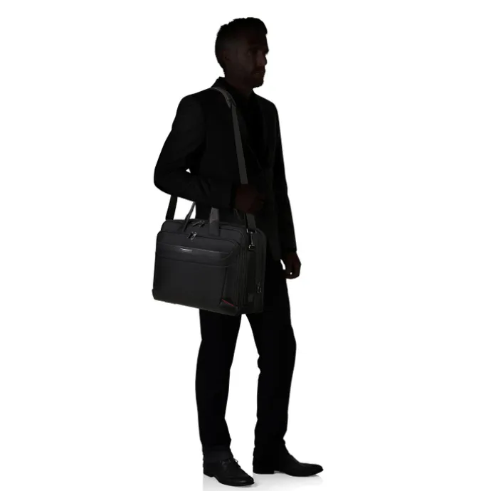 Samsonite Pro-DLX 6 Bailhandle 17.3'' EXP black