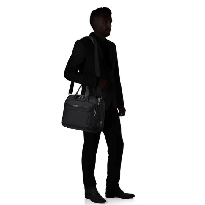 Samsonite Pro-DLX 6 Bailhandle 15.6'' EXP black