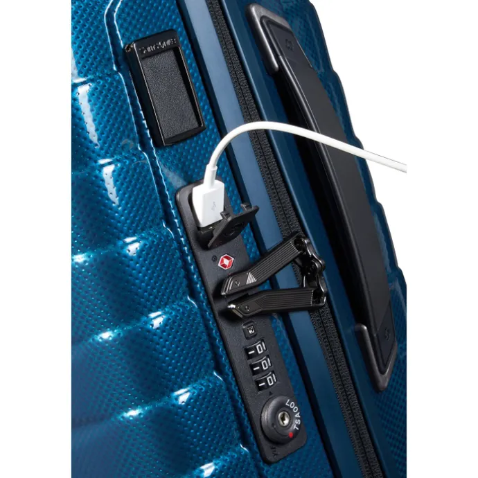 Samsonite Proxis Spinner 55 Expandable petrol blue
