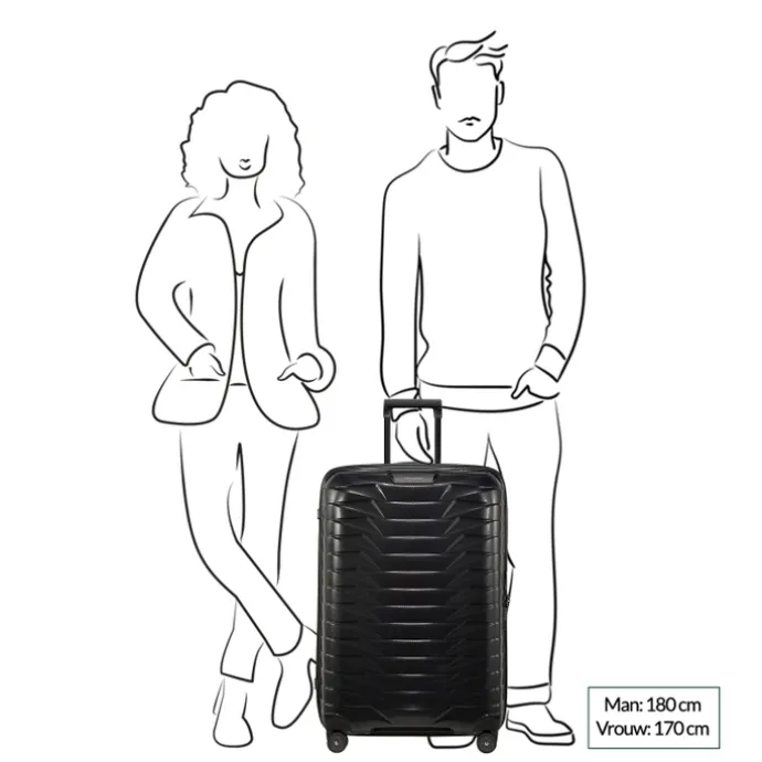 Samsonite Proxis Spinner 75 silver