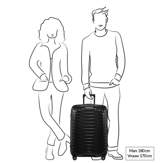 Samsonite Proxis Spinner 69 black